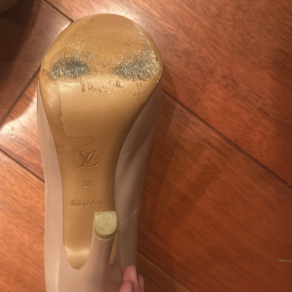 Louis Vuitton size 38 platform peep toe heel - Picture 7 of 9